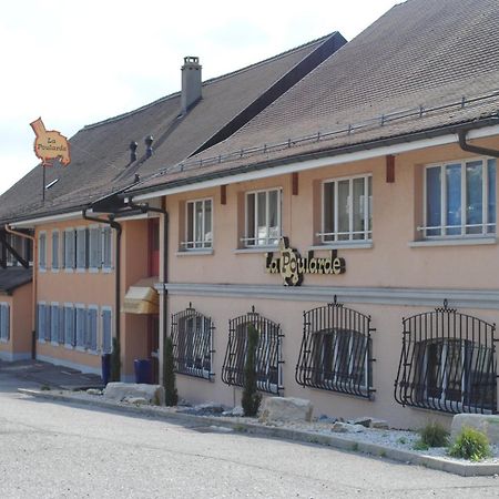 Motel - Hotel La Poularde Romont Экстерьер фото