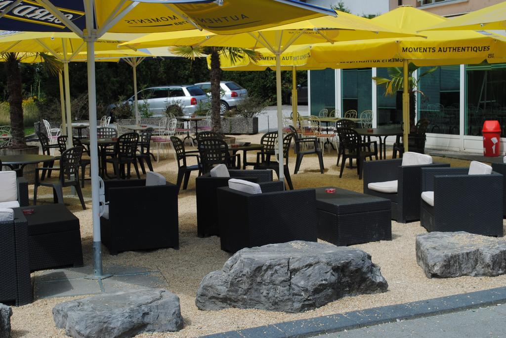 Motel - Hotel La Poularde Romont Экстерьер фото