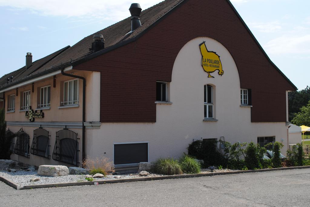 Motel - Hotel La Poularde Romont Экстерьер фото