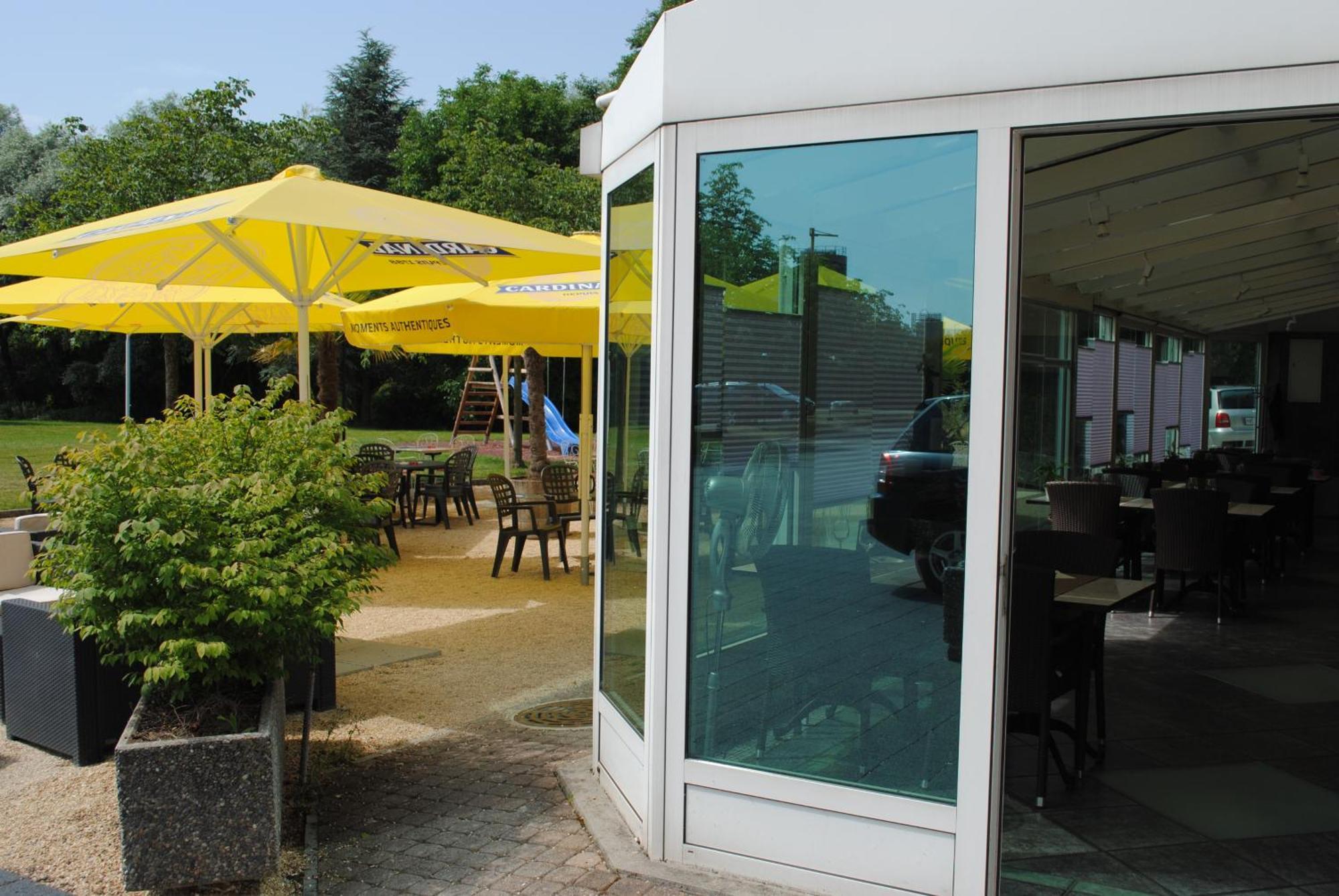 Motel - Hotel La Poularde Romont Экстерьер фото